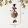 Креативные Милые Мышиные Украшения Тканевые Животные Подвески Новогодние Украшения для Елки Новогодняя Елка Подвески Рождественская Вечеринка