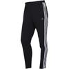 Womens Training Series Fashion Striped Versatile Casual Knit Sports Pants Women Pants Black FM5237