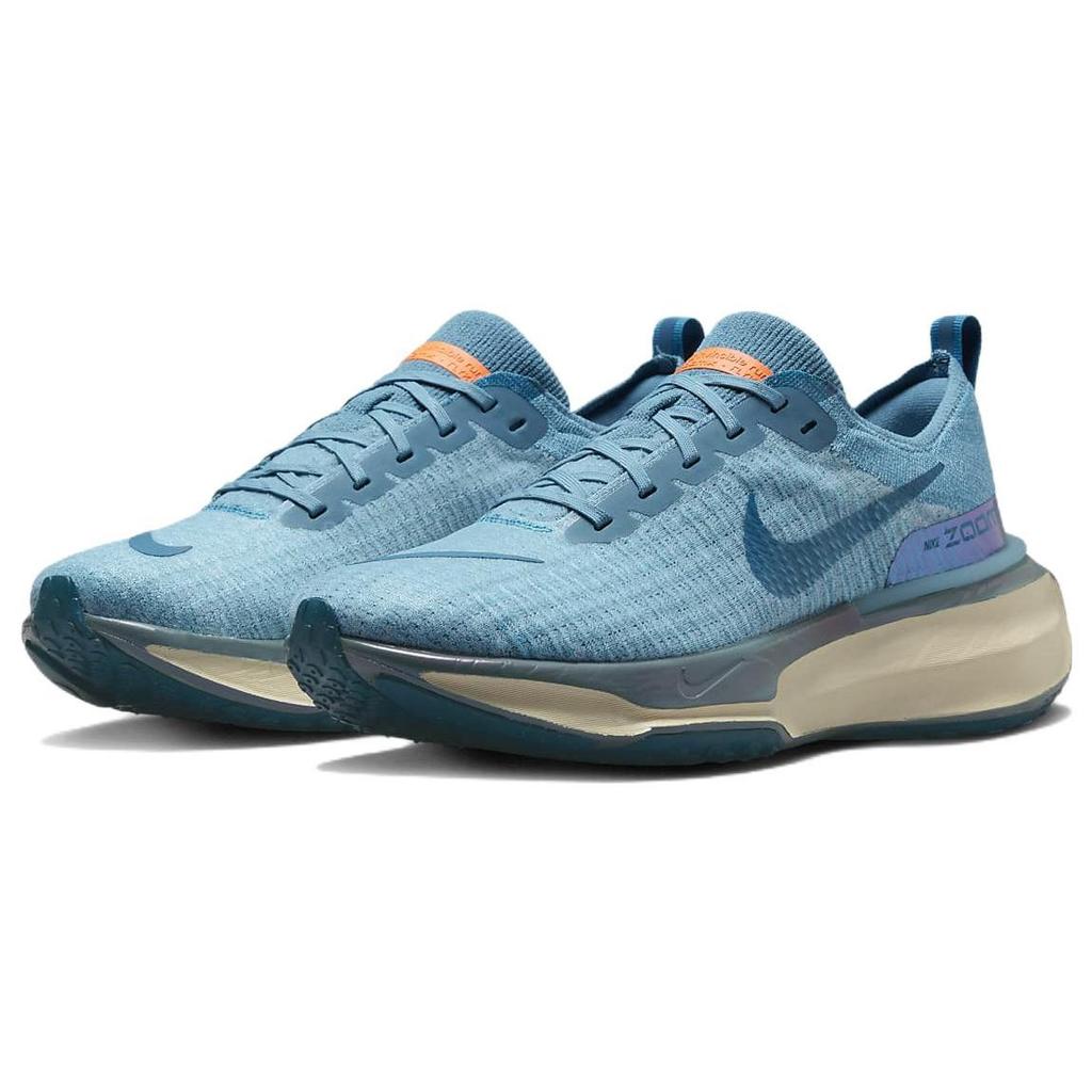 Nike Мужские кроссовки ZoomX Invincible Run Flyknit 3 Noise Aqua Blue Blue-Lightning Ocean-Bliss DR2615-401