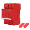 Surge Protective Device Photovoltaic Breaker Protector DC1000V 60KA Distribution Box Supplies Orangered 3P