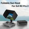 Anti-Glare Sun Hood Lightweight Screen Hood for DJI RC Pro 2 Drone Remote Accessories