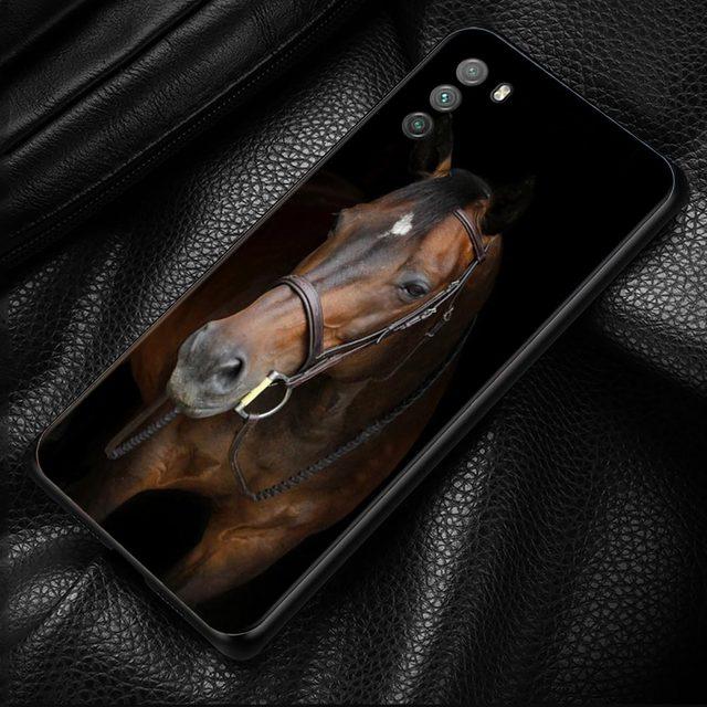 Чехол для Xiaomi Poco X3 F3 Gt M3 Nfc F1 M3 M4 Pro 5g F3 Gt, чехол для Mi 11t 10t Pro 9t 11 Note 10 Lite Civi Shell Running Horses