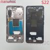 Средняя рамка bezel для Samsung Galaxy S22 Кронштейн Дисплей Ремонт LCD Восстановление Запасные части