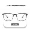Blue Light Blocking Reading Glasses Men Photochromic Presbyopia Eyeglasses Prescription Glasses For Hyperopia With Diopter +1.25