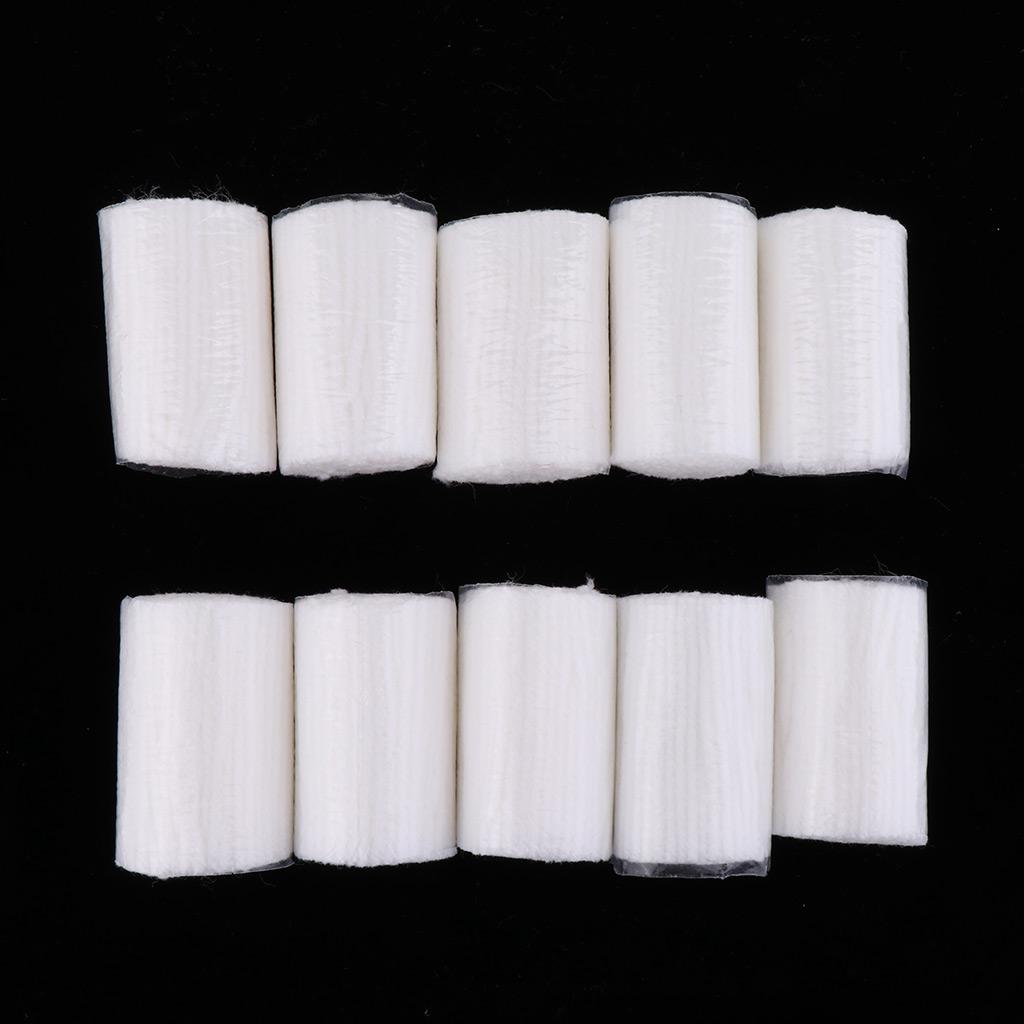 10 связок пряжи для вязания крючком ковриков для швейных поделок синего цвета