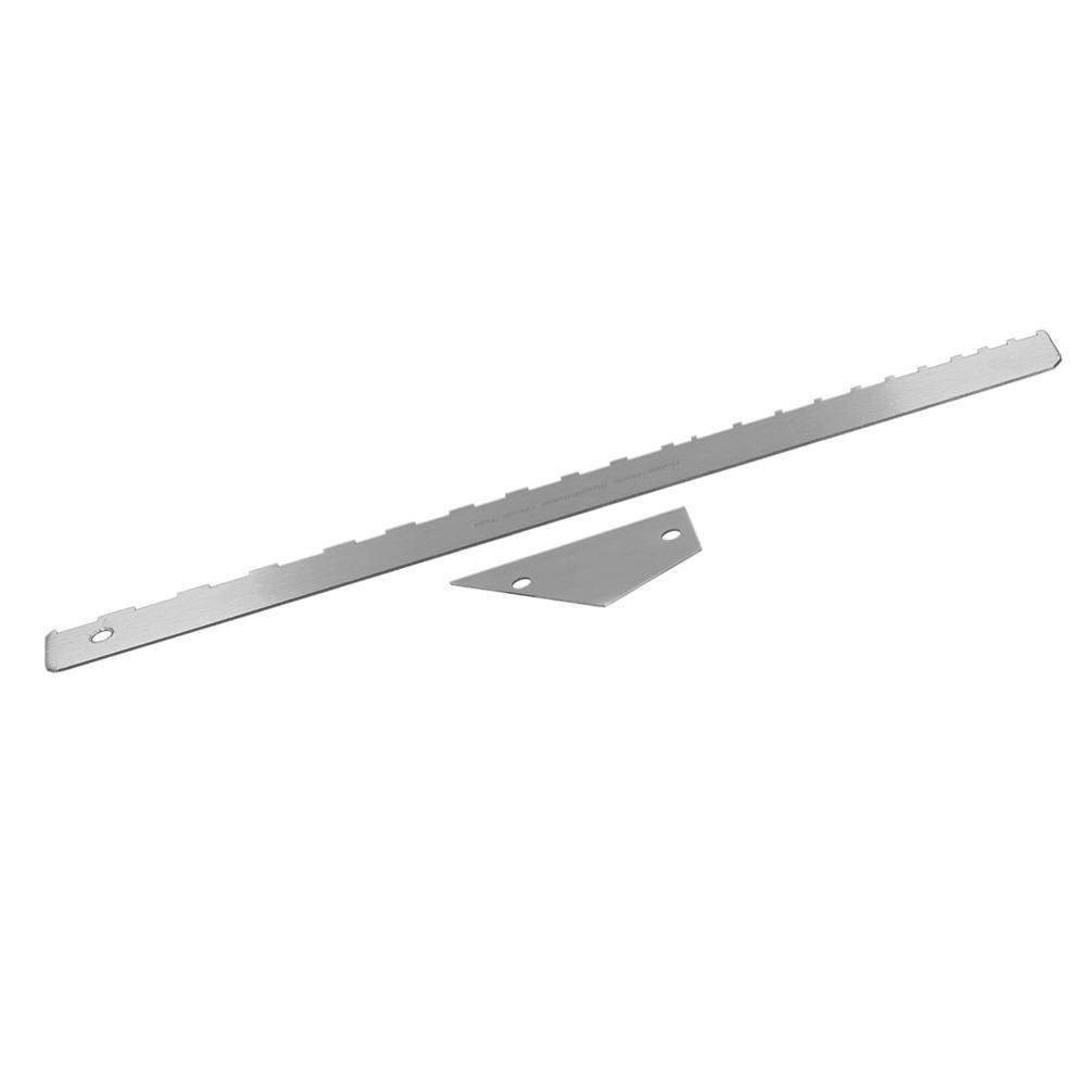 Metal Guitar Neck Ruler Silver Musical Instrument Accessories Precision Luthier Tool Luthier Work