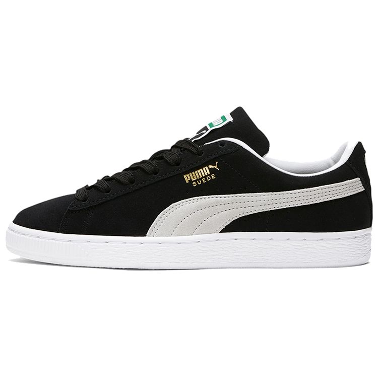Puma Suede Classic 21 Black White Women Sneakers 381410-01