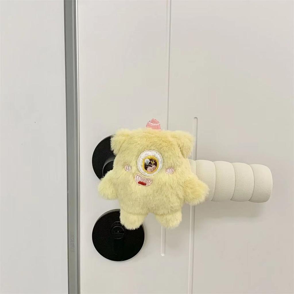 2 шт., антистатические милые мультяшные дверные ручки, перчатки, предотвращающие столкновения и столкновения, украшение для двери спальни, защитная ручка