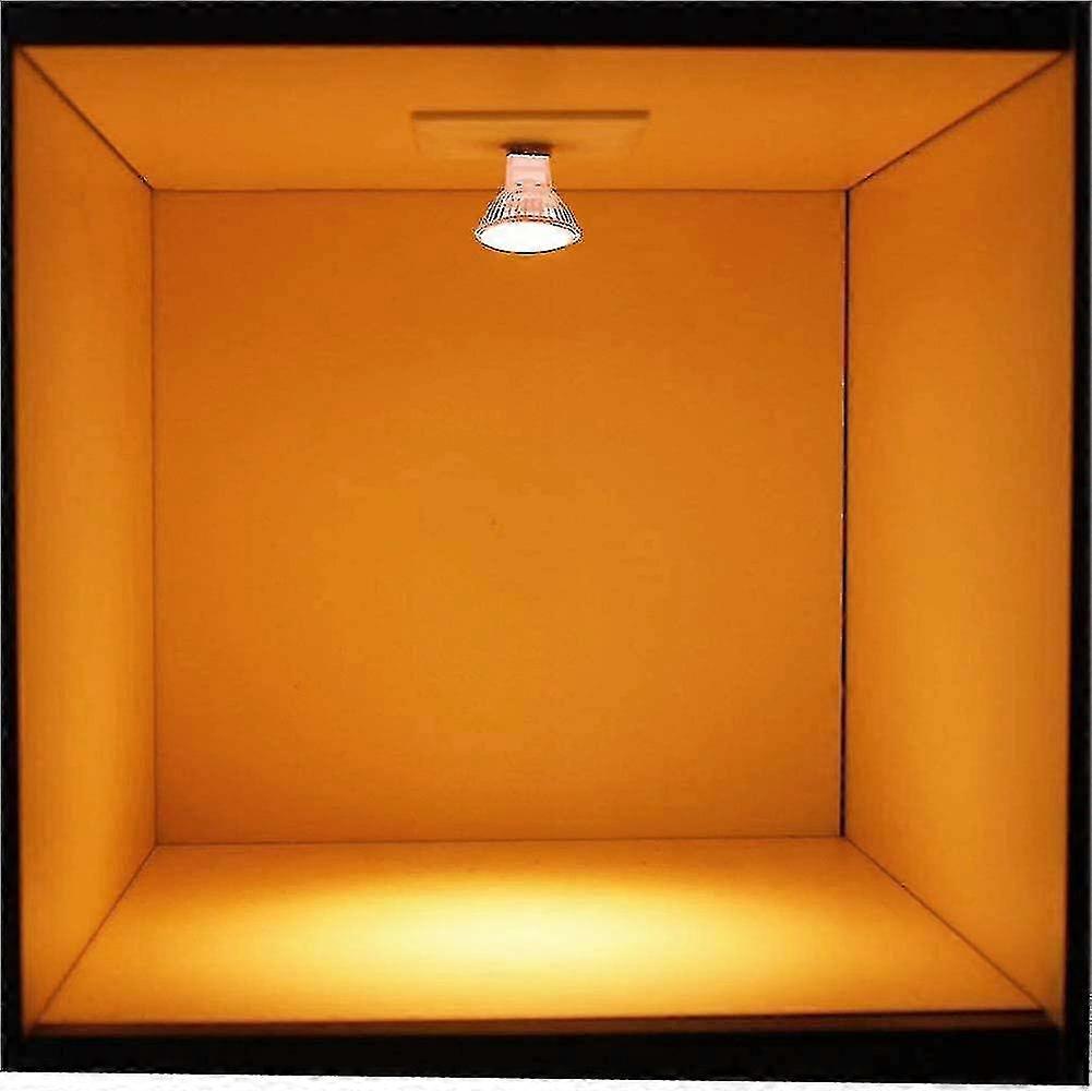 12v 35w Halogen Lamps Gu4 Spot Base 2800k Warm White, Dimmable, Pack Of 8 - RiRi