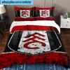 3pcs Fulham F.C Printed Bedding Set Duvet Cover Closure Includes 1 Duvet Cover & 2 Pillowcases Bedding Sets Home Decor Gifts