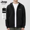 JEEP SPIRIT Men's 330G Hooded Zip-Up Sweatshirt