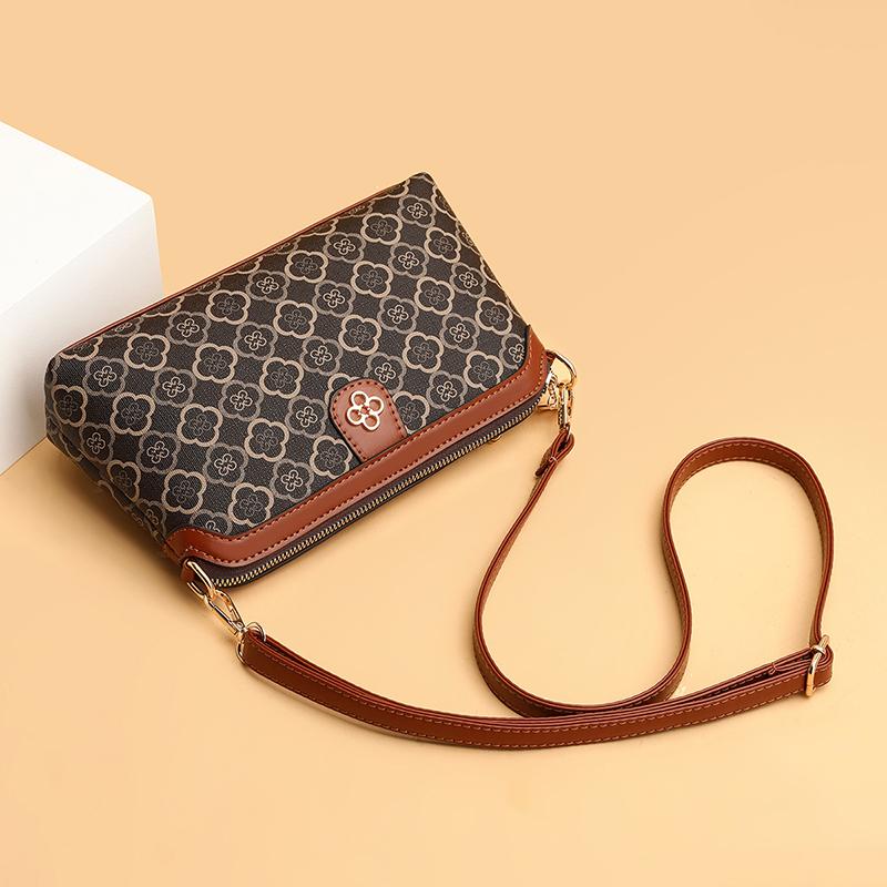 High Quality PU Leather Women Small Crossbody Shoulder Bags Luxury Handbag Lady Messenger Bag Simple Shell Phone Satchels