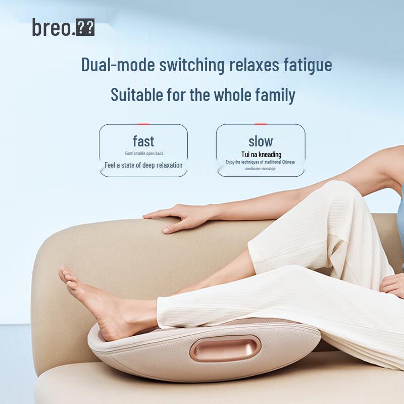 Breo Back 3E Heated Lumbar Massager Pillow