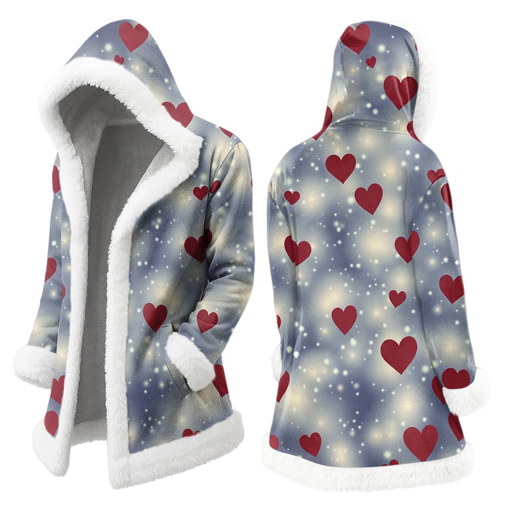 Унисекс кардиган с капюшоном и карманами, теплая верхняя одежда