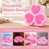 Rose Flower Shape Rose Flower Mold Silicone Material Silicone Mold  Chocolate Making