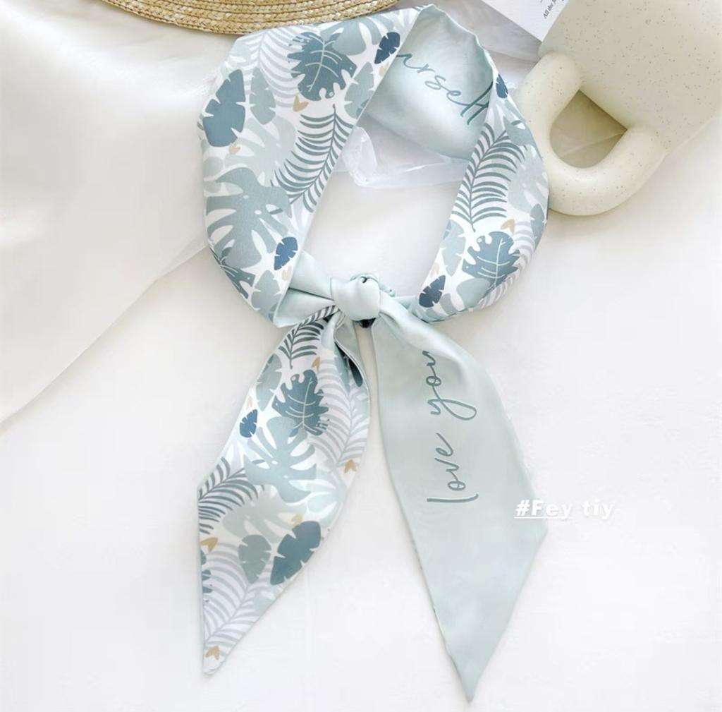 Шелковый шарф Qiandongge, повязка на голову в стиле ретро, завязанный хвост, бант, лента, повязка на голову, повязка на голову Mori Series