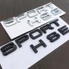 1Set 3D Car Sticker SPORT HSE Logo Rear Trunk Decor Trim Sticker Emblem Badge Decal Fit