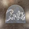 Cap Knit Acrylic Letter Pattern Men Women Sports Casual Wear Decoration Supplies
