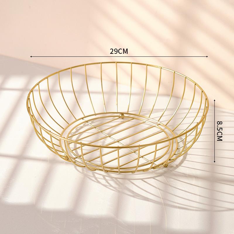 Дом Креативные Конфеты Гостиная Свет Роскошный Простой Корзина для хранения закусок