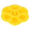 Желтая силиконовая мультяшная форма DIY ручной работы для торта, шоколада, печенья для выпечки, для кухни