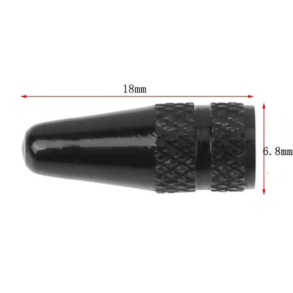 4 шт. колпачки для клапанов Presta для велосипеда, пылезащитный чехол, прочный алюминиевый сплав для горного велосипеда, аксессуары для велосипеда