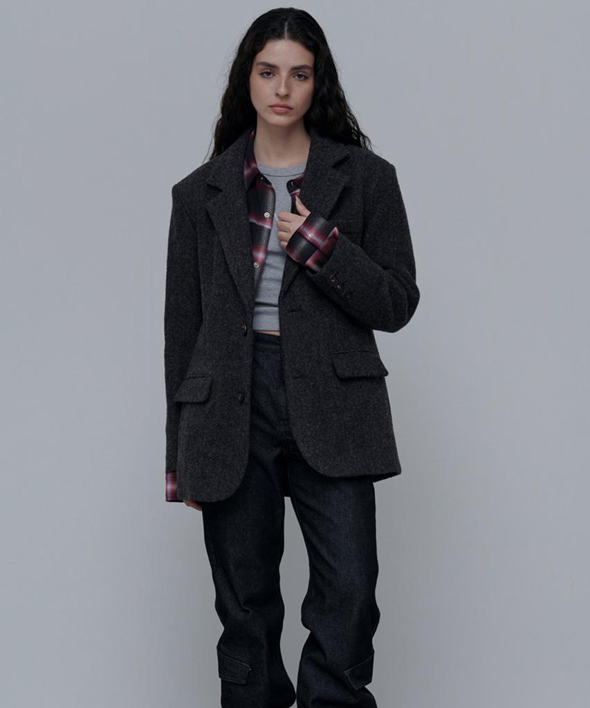 Блейзер оверсайз Loreak Daisy Charcoal(W)
