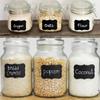 /9 Sets Blackboard Spice Sticker Reusable Jam Labels Kitchen Stickers Organizer Wall Sticker Home Decor Chalkboard Label
