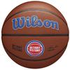 Wilson Team Alliance Detroit Pistons Ball, Unisex Brown Basketball