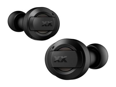 JVC Kenwood JVC беспроводные наушники Bluetooth с шумоподавлением, черные, серии XX, глубокие басы, низкая задержка, водонепроницаемые, пылезащитные наклейки в комплекте HA-XC72T-BA
