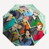 1 шт. Уличный зонт Jujutsu Kaisen - Автоматическое открытие/закрытие, Портативная 3-складная конструкция с 8-реберным железным каркасом - Идеальный подарок для фанатов, путешественников, Дай