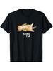 Футболка с принтом Eepy Cat Хлопковая Повседневная Летняя Футболка Модные Топы Футболка с круглым вырезом Комфортная Уличный Стиль Футболка Модная Футболка Маст-хэв