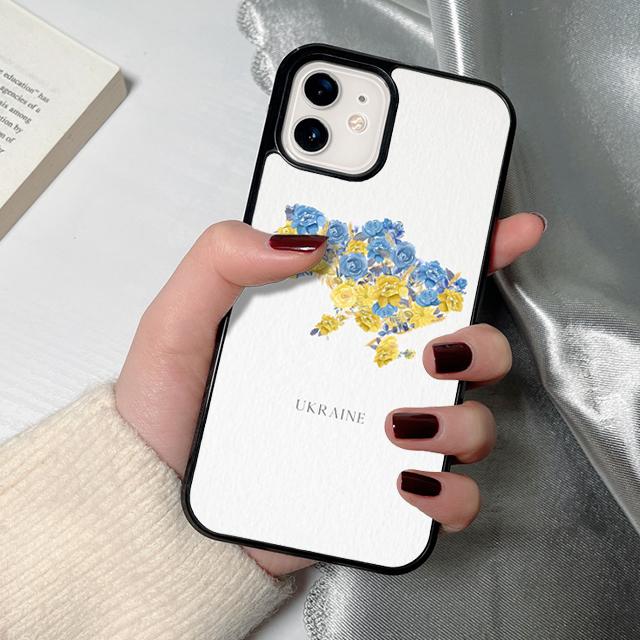 Чехол для телефона с флагом Украины для iPhone 17 Air 16 15 14 12 13 PLUS 11 PRO MAX Задняя крышка Fundas