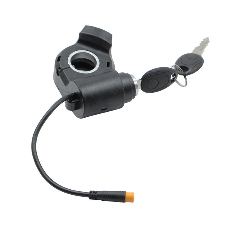 Waterproof Electric Scooter Ignition Key Switch Lock, 3 Pin Plug for Electric Scooter Motorcycle Power Switch Lock Accessories