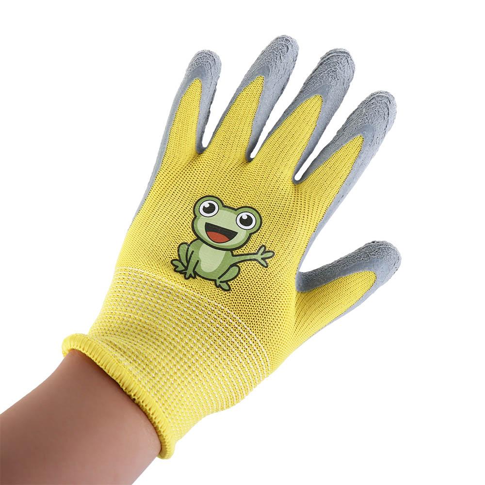 Non-Slip Gardening Gloves Protector Children Protective Gloves Safety Working Gloves Yard