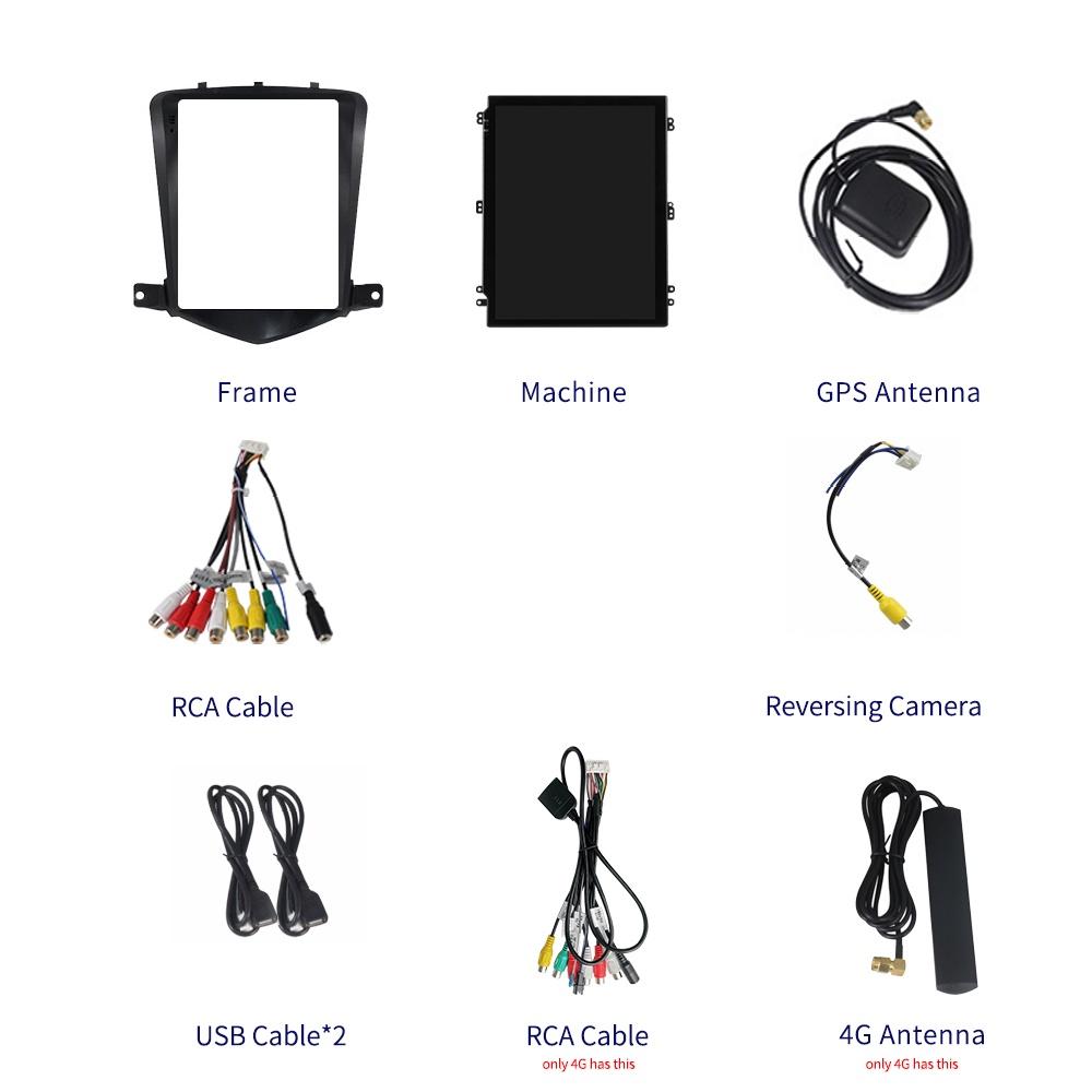 icreative 2 Din Android автомобильный радио мультимедийный видеоплеер для Chevrolet Cruze J300 2008-2012 GPS Carplay авто стерео 2din головное устройство
