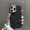 N72 Black Gold Snake Art Soft Back Cover for Samsung S24 Ultra A14 iPhone 16 Pro Max Xiaomi Redmi Note13 Plating Frame Camera Protector Case