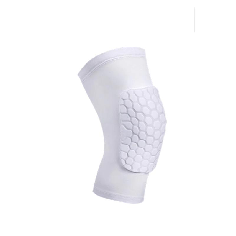 Sports knee pads basketball running pressurized anti-collision honeycomb knee pads leg pads shock-absorbing football breathability