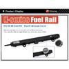 Aluminium K Series Heavy Fuel Rail Kit High Flow Injection Fuel Rail For Honda K20 K24 RSX Civic Si ,Integra EP3 With Oil Gauge