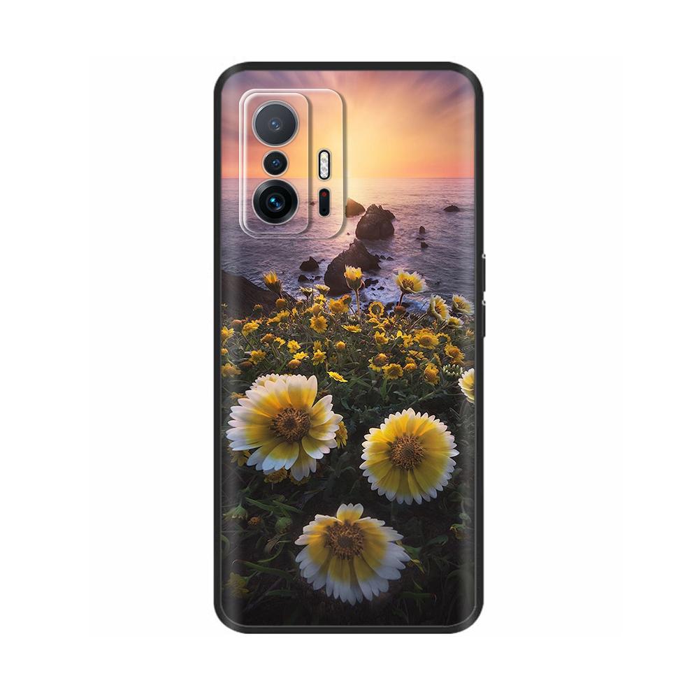 Чехол для телефона Xiaomi 11T Mi 11 T Pro, силиконовый мягкий ТПУ задняя крышка для Xiaomi11T Pro, защитные мультяшные корпуса Fundas