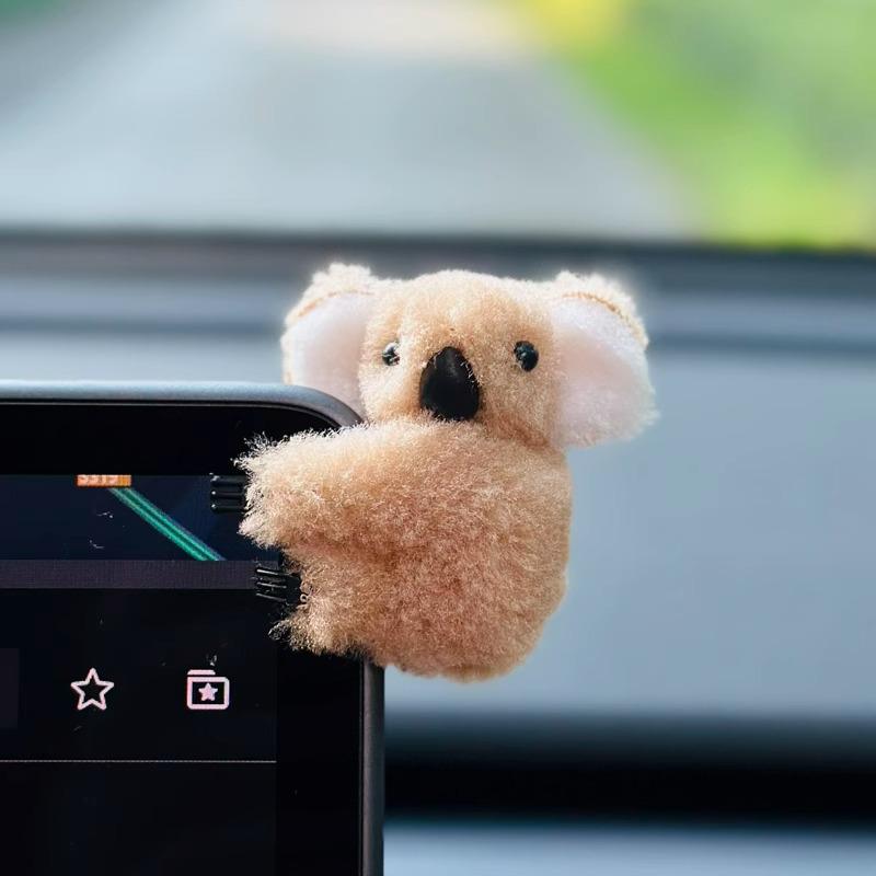 Charming Koala Car Pendant - Stylish Rearview Mirror Decor for Women