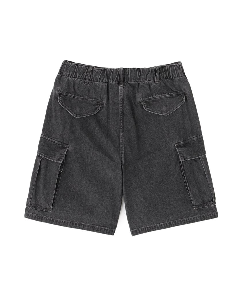 AVIREX Official Store Exclusive DENIM EASY CARGO SHORTS men's M 010 black 783-5113009