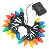 C9 LED Christmas String Lights 16.4ft 20 LED Waterproof C9 Strawberry Christmas Lights for Outdoor Indoor Outside Patio Wedding Party Decoration