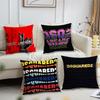 Мода D-Dsquared2 Логотип наволочка Гостиная Изголовье Спальня Офис Подушка Подушка Диван Подушка для сна Наволочка