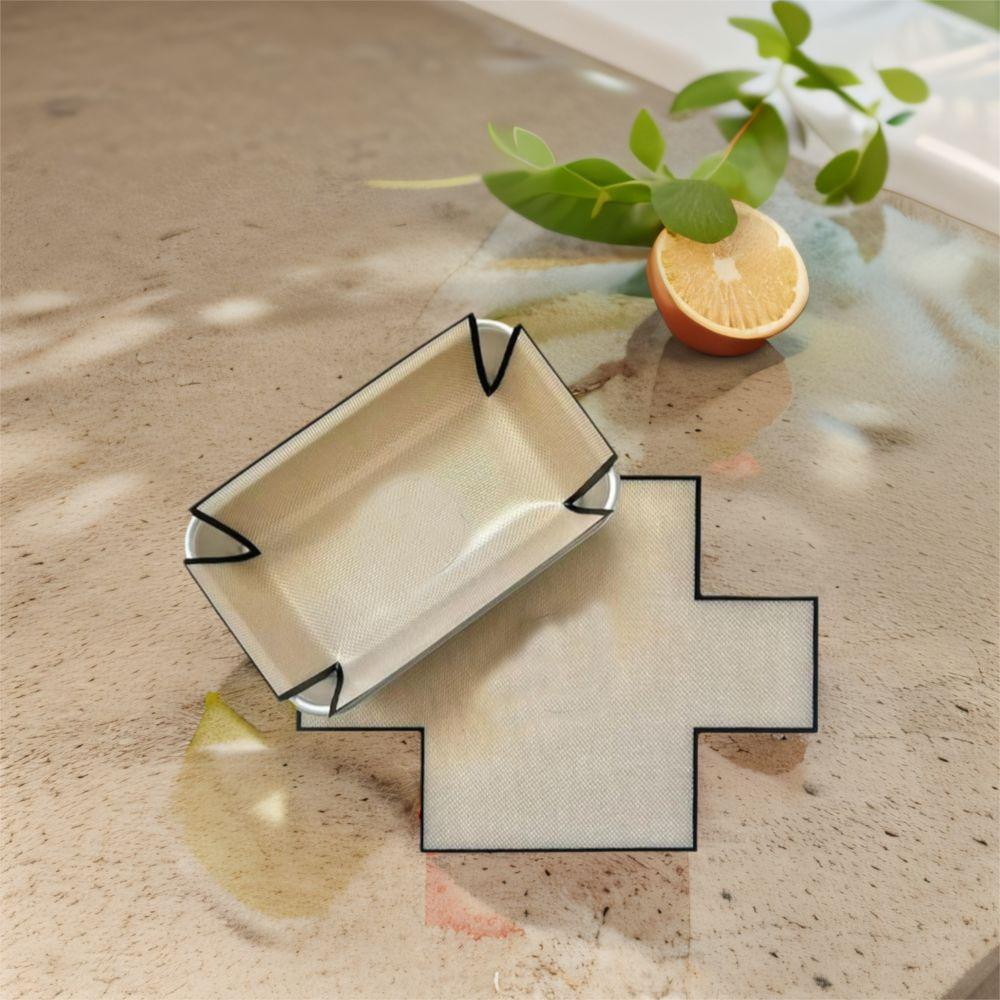 2 шт. Коврик для выпечки хлеба в форме креста, многоразовая форма для тостов, лист-подкладка, форма для тостов, коврик для выпечки, духовка