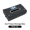 Leather Car Mounted Hanging Tissue Box Tissue Tools Organizer For Opel Corsa Astra Insignia Vectra Zafira Meriva Mokka