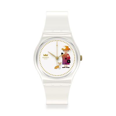 Swatch КАКИЕ ВЕЛИКОЛЕПНЫЕ Белые Часы Gent GZ711