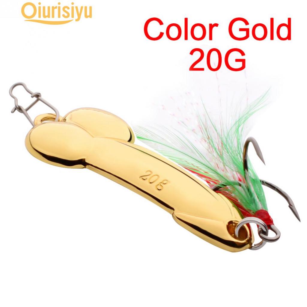 Рыболовная металлическая блесна пенис