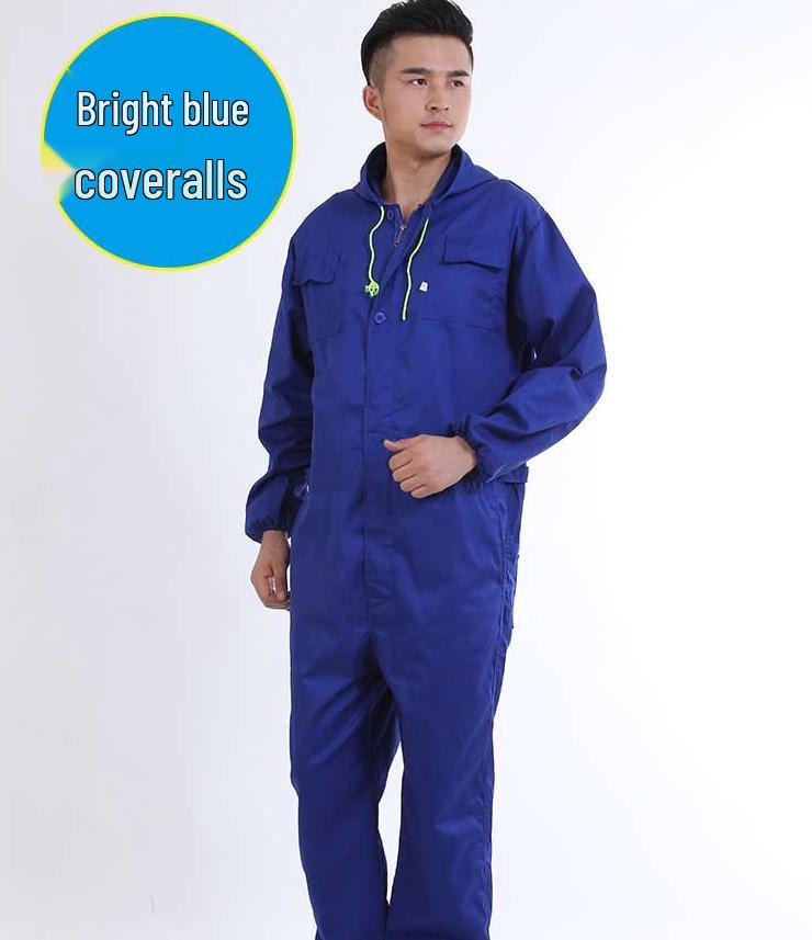 Sailor Uniform Dustproof Windproof Long-Sleeve Work Coveralls