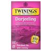 Twinings 100% Чистый черный чай Дарджилинг, Индивидуально упакованные чайные пакетики, 20 штук, 40 г (1.41 унц)