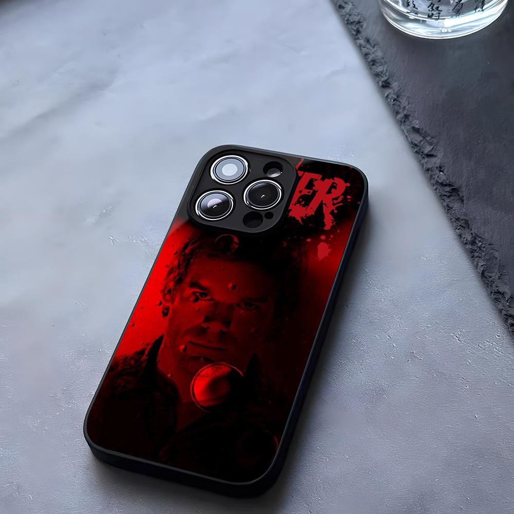 Чехол для телефона Декстер Морган Закаленное стекло Для IPhone 17 13 14 16 12 15 11 Pro Max Plus Mini X XR SE2020 Coque